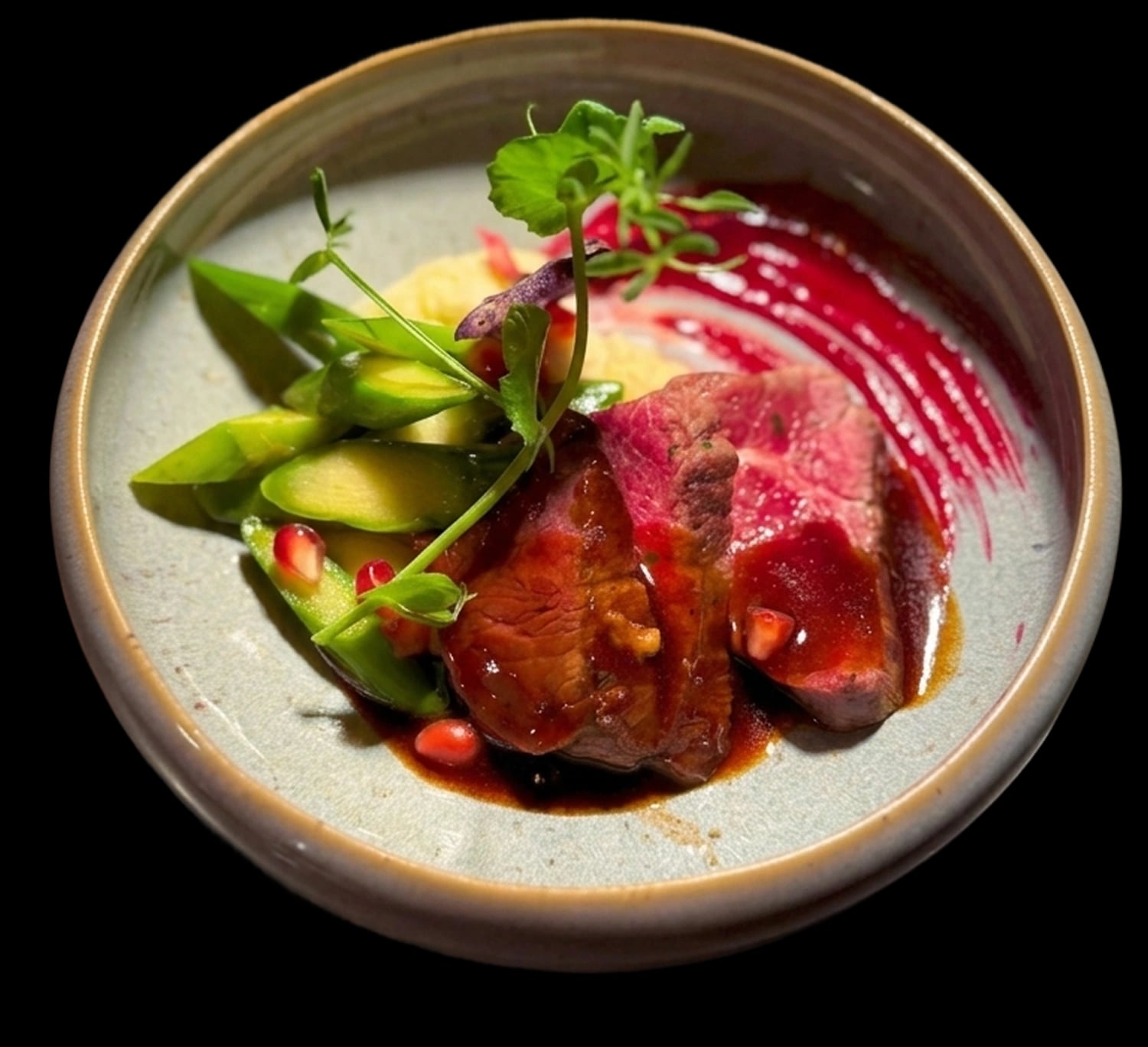 Kulinarisches Highlight von UNMATCHED Catering, Detailaufnahme