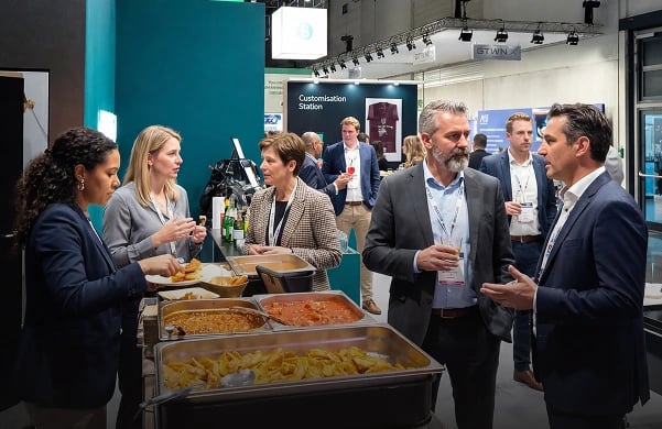 Messe-Catering und Standbetreuung